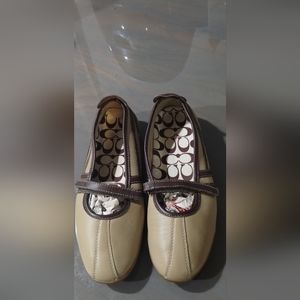 Coach ballet flats